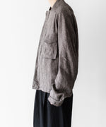 画像をギャラリービューアに読み込む, OPPOSE DUALITY オポーズデュアリティのM-65 SHORT LINENのBROWN 公式通販サイトsession福岡セレクトショップ
