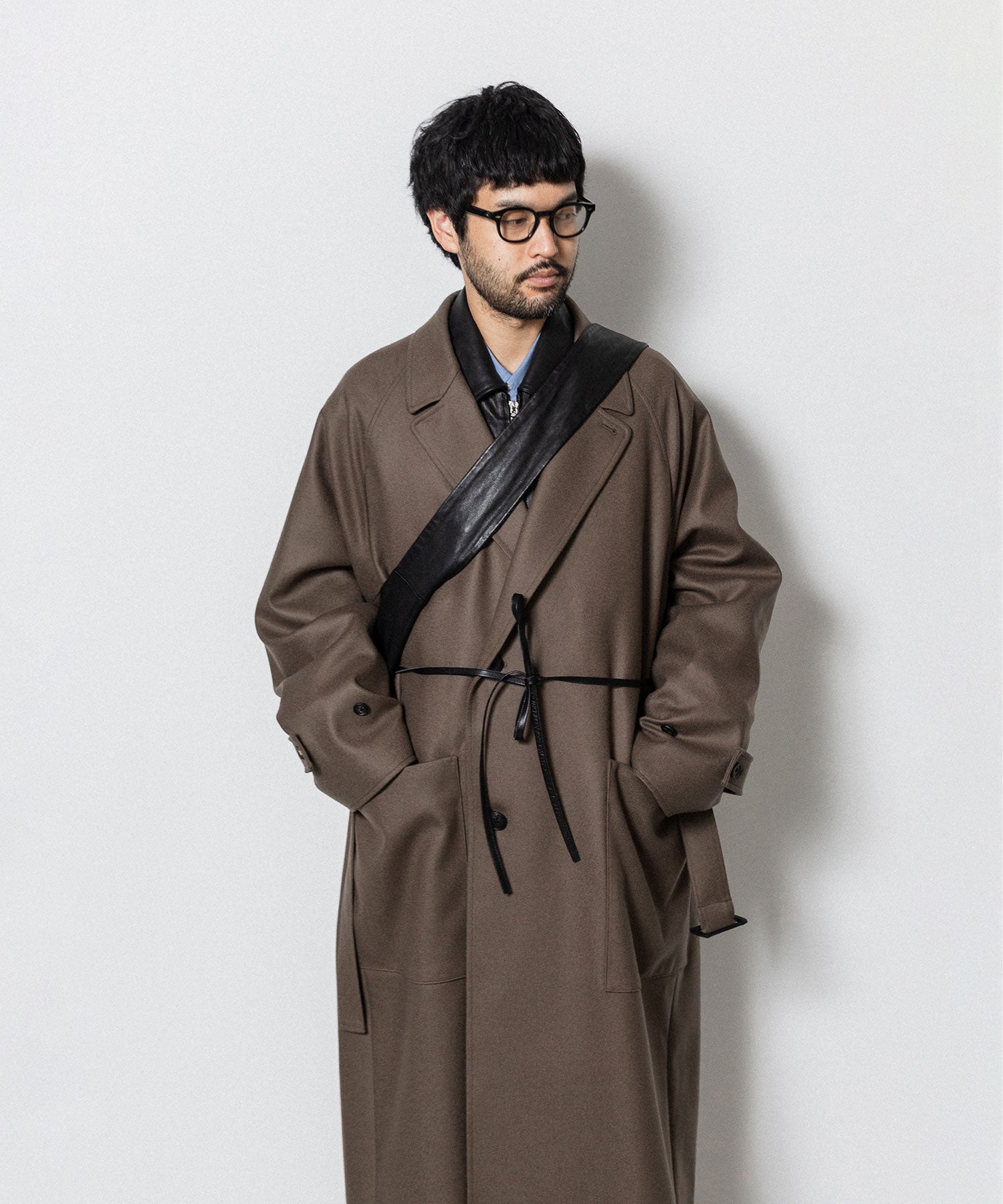 stein(シュタイン)の24AWコレクション OVERSIZED POCKET COAT - DARK GREIGE 公式通販サイトsession福岡セレクトショップ