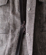 画像をギャラリービューアに読み込む, OPPOSE DUALITY オポーズデュアリティのM-65 SHORT LINENのBROWN 公式通販サイトsession福岡セレクトショップ
