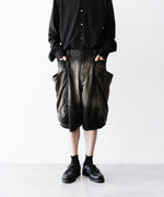画像をギャラリービューアに読み込む, 【SUBLATIONS】RUSTY SATIN GARDEN SHORT PANTS - BLACK公式通販サイトsession福岡セレクトショップ
