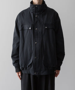 KANEMASA PHIL.-カネマサフィルの36G ECONYL SOLID TECH BLOUSONのBLACK公式通販サイトsession福岡セレクトショップ