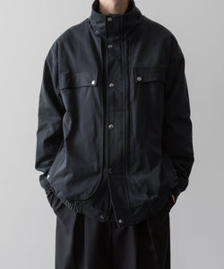 KANEMASA PHIL.-カネマサフィルの36G ECONYL SOLID TECH BLOUSONのBLACK公式通販サイトsession福岡セレクトショップ