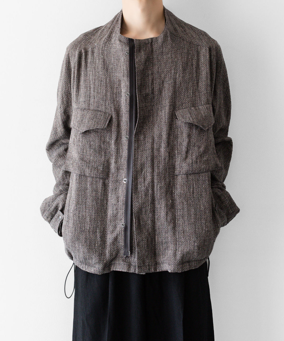 OPPOSE DUALITY オポーズデュアリティのM-65 SHORT LINENのBROWN 公式通販サイトsession福岡セレクトショップ
