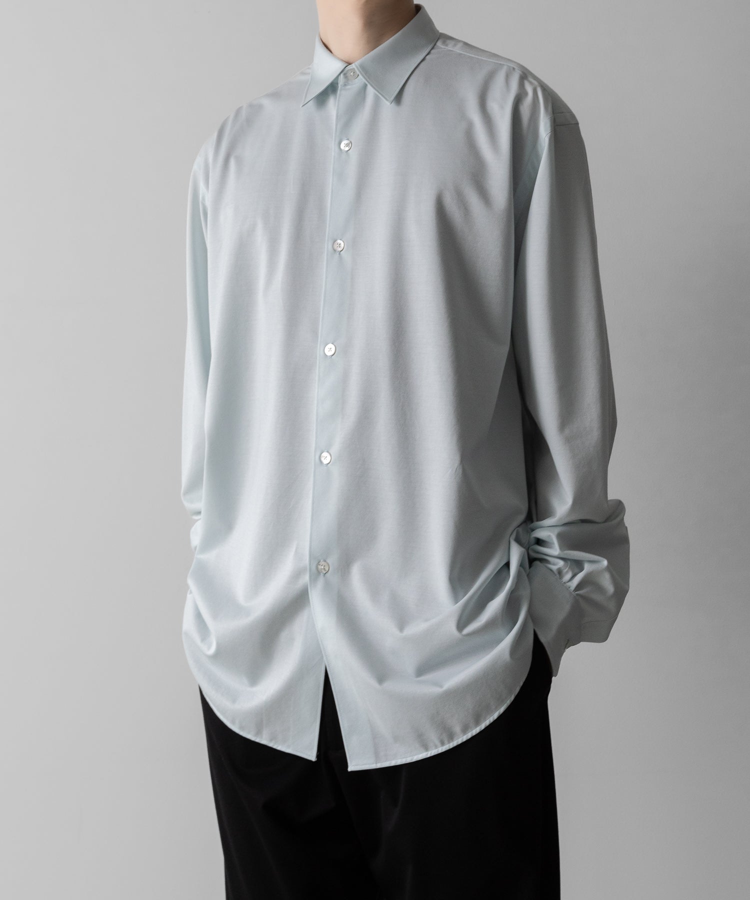 【KANEMASA PHIL.】カネマサフィルの46G MODEST L/S SHIRT - SAXの公式通販サイトsession福岡セレクトショップ