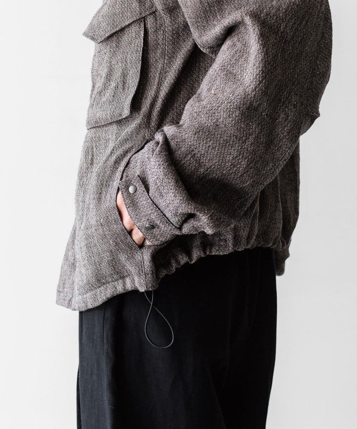 OPPOSE DUALITY オポーズデュアリティのM-65 SHORT LINENのBROWN 公式通販サイトsession福岡セレクトショップ