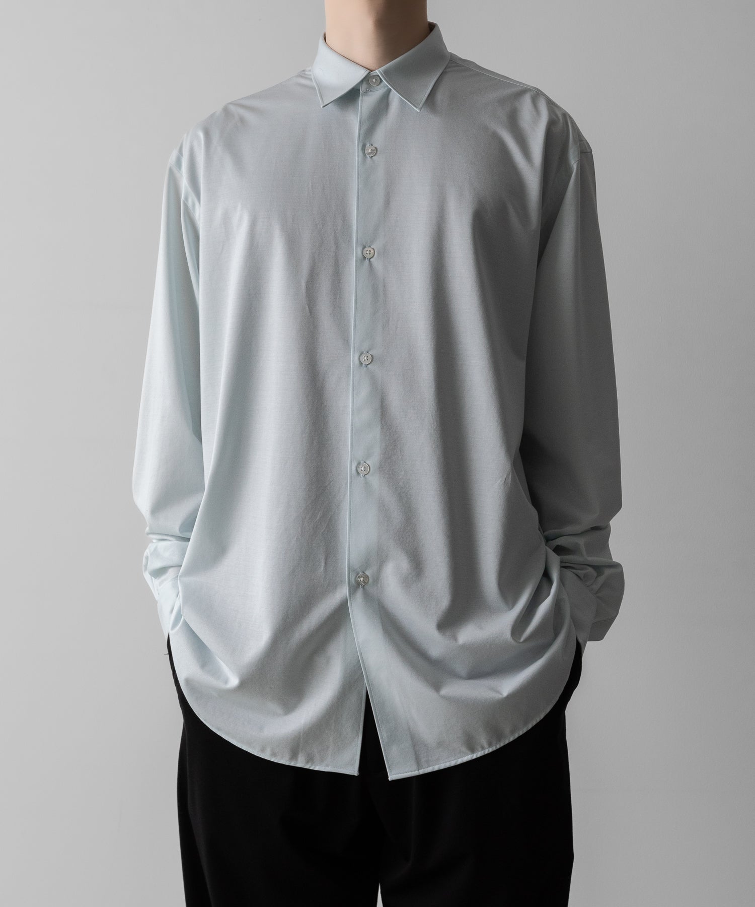 【KANEMASA PHIL.】カネマサフィルの46G MODEST L/S SHIRT - SAXの公式通販サイトsession福岡セレクトショップ