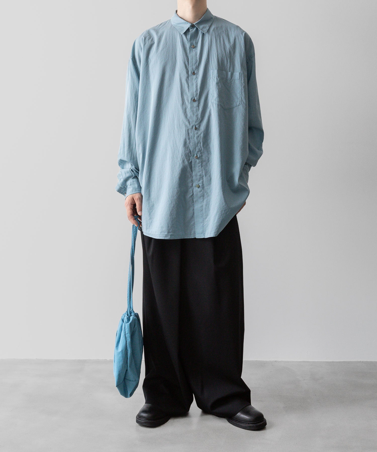 ssstein(シュタイン)の24AWコレクション OVERTUCKED EXTRA WIDE TROUSERS - BLACK 公式通販サイトsession福岡セレクトショップ