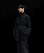 画像をギャラリービューアに読み込む, ssstein(シュタイン)のOVERSIZED SINGLE BREASTED LONG JACKET - BLACKの公式通販サイトsession福岡セレクトショップ
