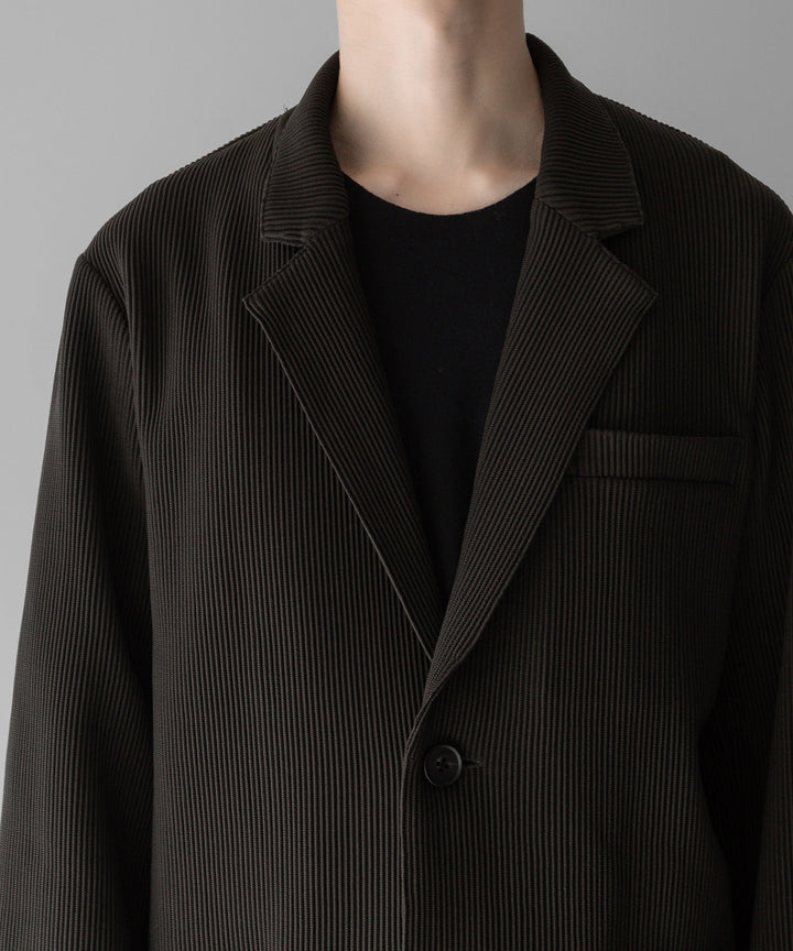 【stein】ssstein シュタインのOVERSIZED GRADATION PLEATS JACKETのMILITARY KHAKI　 公式通販サイトsession福岡セレクトショップ