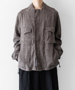 画像をギャラリービューアに読み込む, OPPOSE DUALITY オポーズデュアリティのM-65 SHORT LINENのBROWN 公式通販サイトsession福岡セレクトショップ
