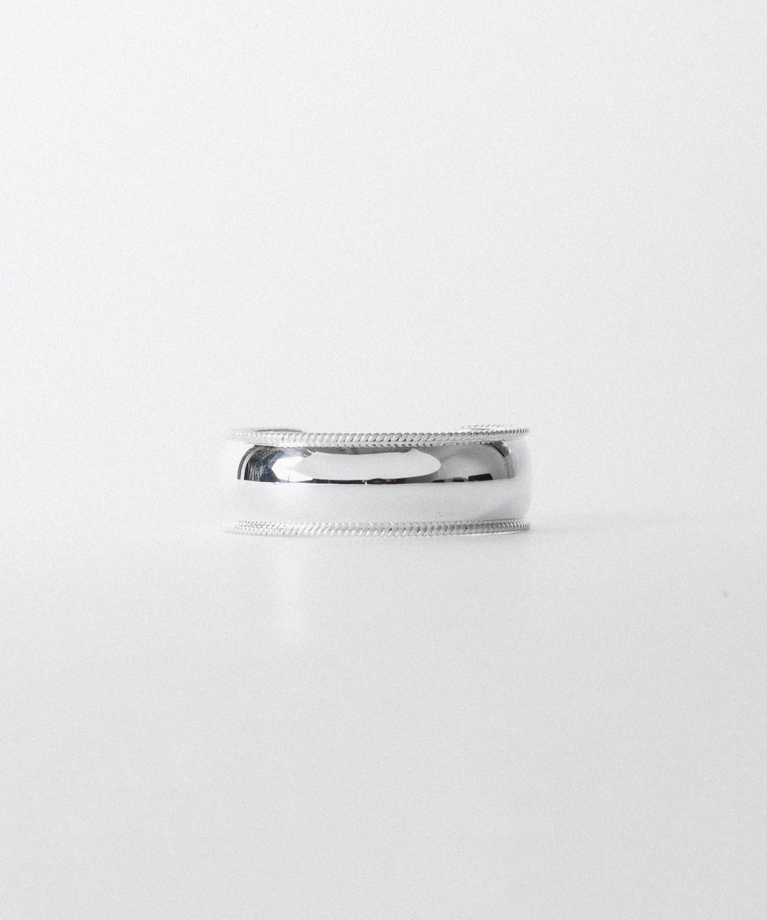 【INTÉRIM】 TAXCO SILVER ROUND TRIM BANGLE - SILVER