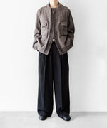 画像をギャラリービューアに読み込む, OPPOSE DUALITY オポーズデュアリティのM-65 SHORT LINENのBROWN 公式通販サイトsession福岡セレクトショップ
