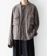 画像をギャラリービューアに読み込む, OPPOSE DUALITY オポーズデュアリティのM-65 SHORT LINENのBROWN 公式通販サイトsession福岡セレクトショップ
