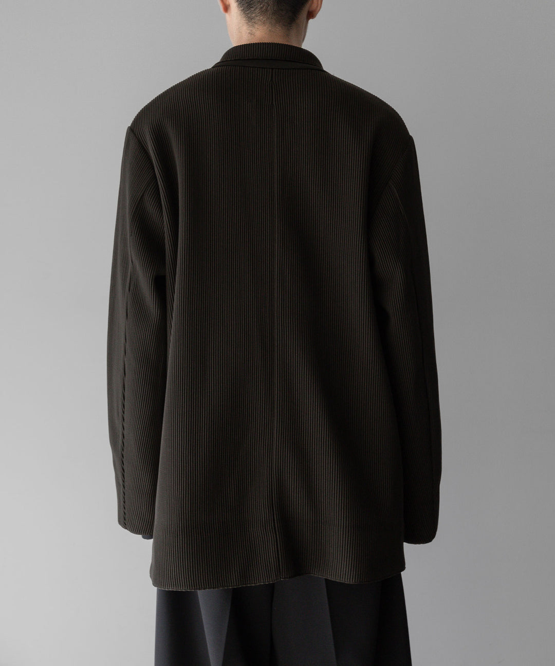 【stein】ssstein シュタインのOVERSIZED GRADATION PLEATS JACKETのMILITARY KHAKI　 公式通販サイトsession福岡セレクトショップ