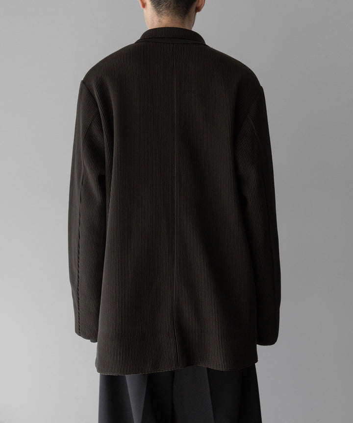 【stein】ssstein シュタインのOVERSIZED GRADATION PLEATS JACKETのMILITARY KHAKI　 公式通販サイトsession福岡セレクトショップ
