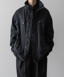 KANEMASA PHIL.-カネマサフィルの36G ECONYL SOLID TECH BLOUSONのBLACK公式通販サイトsession福岡セレクトショップ