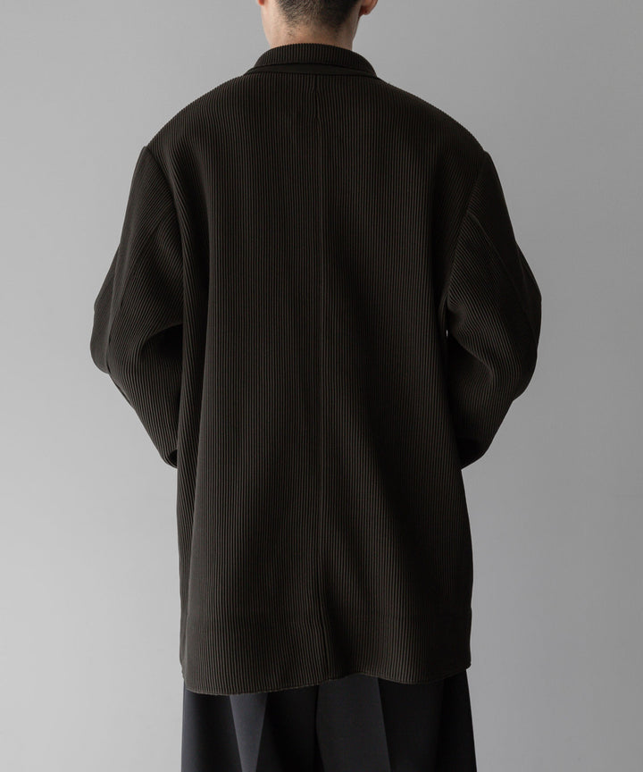 【stein】ssstein シュタインのOVERSIZED GRADATION PLEATS JACKETのMILITARY KHAKI　 公式通販サイトsession福岡セレクトショップ
