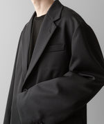 画像をギャラリービューアに読み込む, ssstein(シュタイン)の24AWコレクション OVERSIZED SINGLE BREASTED LONG JACKET - DARK CHARCOAL 公式通販サイトsession福岡セレクトショップ
