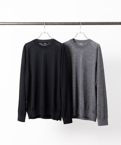 UMEDA ウメダニットの16GG CREW NECK PULLOVER - GREYの公式通販サイトsession福岡セレクトショップ