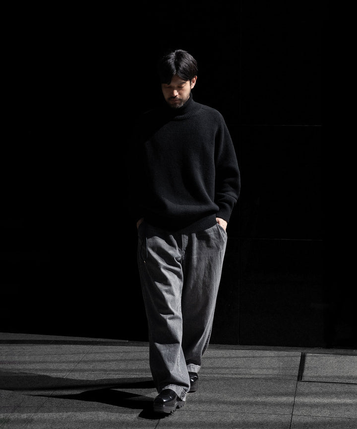 ssstein(シュタイン)のEXTRA FINE WOOL WARM KNIT TURTLE NECK LS - BLACKの公式通販サイトsession福岡セレクトショップ