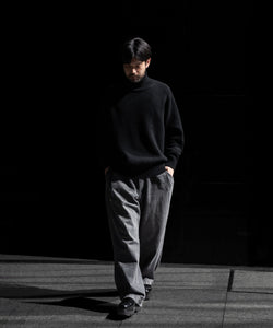 むそっく　シュタイン ウールタートルネックハイネックニットセーター むそっく シュタイン ウールタートルネックハイネックニットセーター