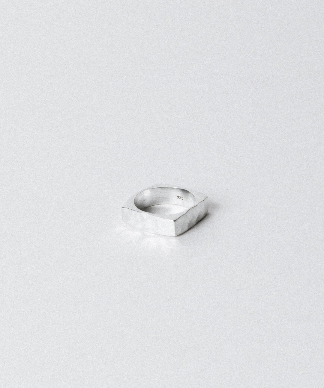 【INTÉRIM】TAXCO SILVER FLAT BUMPY RING - SILVER