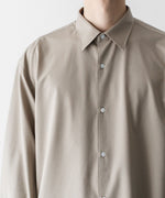 画像をギャラリービューアに読み込む, KANEMASA PHIL. カネマサフィルの46G MODEST SHIRTのBEIGEの公式通販サイトsession福岡セレクトショップ
