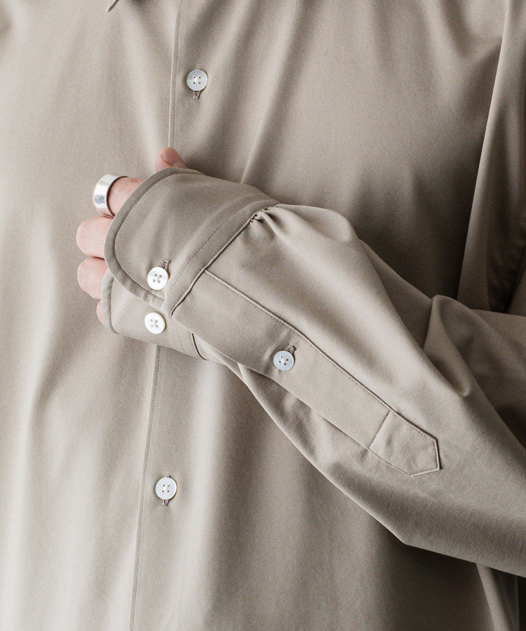 KANEMASA PHIL. カネマサフィルの46G MODEST SHIRTのBEIGEの公式通販サイトsession福岡セレクトショップ