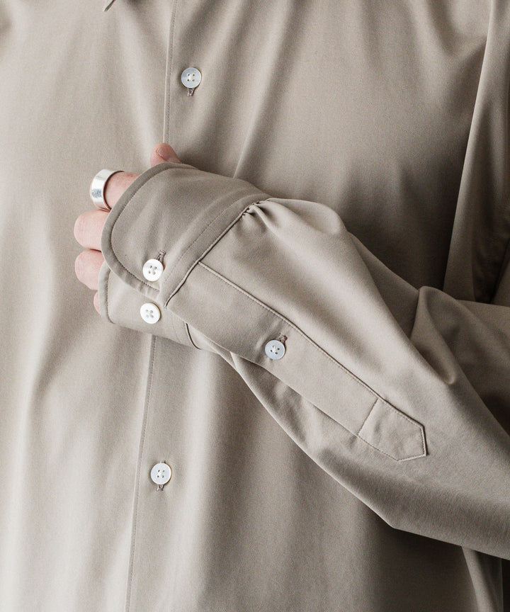 KANEMASA PHIL. カネマサフィルの46G MODEST SHIRTのBEIGEの公式通販サイトsession福岡セレクトショップ