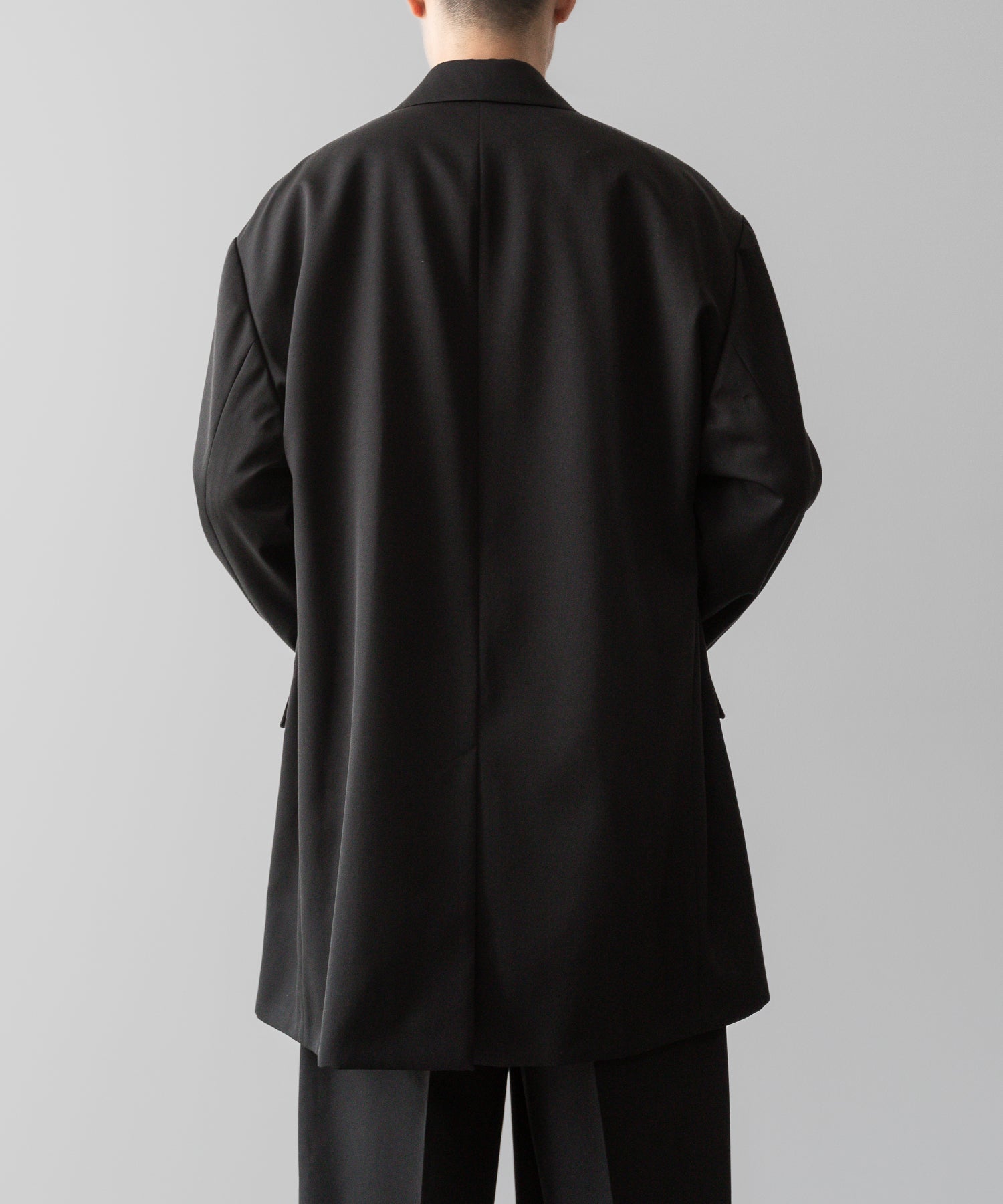 ssstein(シュタイン)の24AWコレクション OVERSIZED SINGLE BREASTED LONG JACKET - DARK CHARCOAL 公式通販サイトsession福岡セレクトショップ