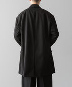 画像をギャラリービューアに読み込む, ssstein(シュタイン)の24AWコレクション OVERSIZED SINGLE BREASTED LONG JACKET - DARK CHARCOAL 公式通販サイトsession福岡セレクトショップ
