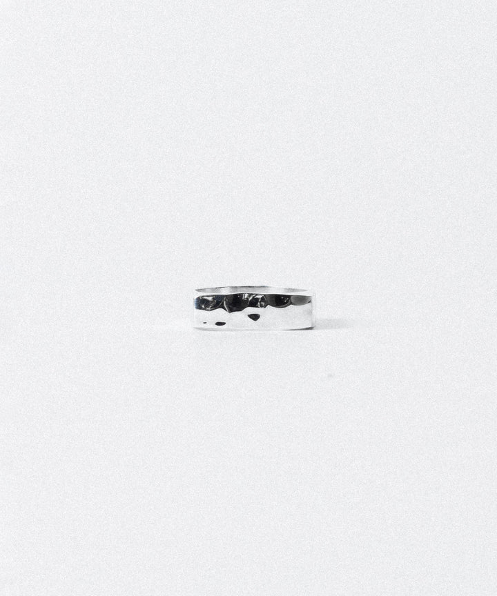 【INTÉRIM】TAXCO SILVER FLAT BUMPY RING - SILVER