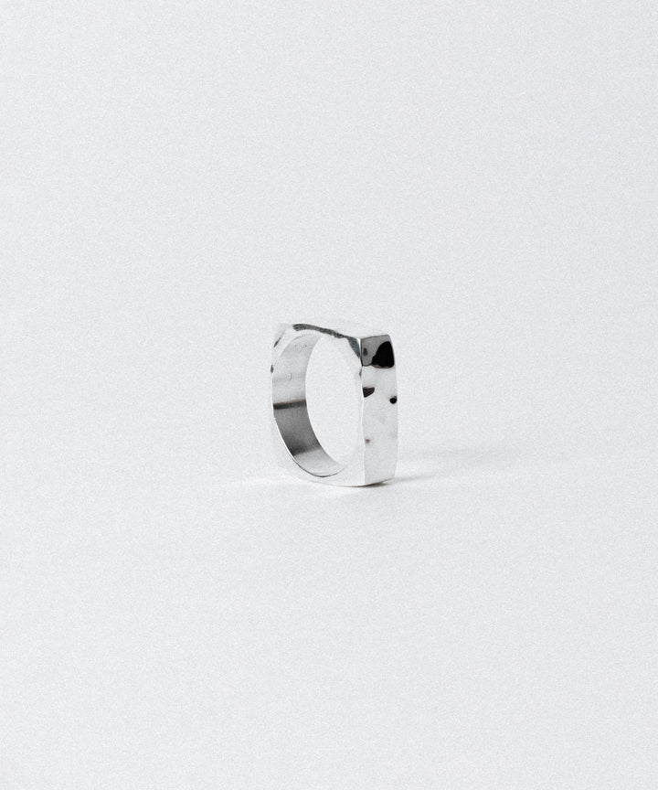 【INTÉRIM】TAXCO SILVER FLAT BUMPY RING - SILVER