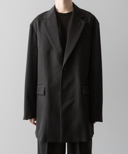 ssstein(シュタイン)の24AWコレクション OVERSIZED SINGLE BREASTED LONG JACKET - DARK CHARCOAL 公式通販サイトsession福岡セレクトショップ