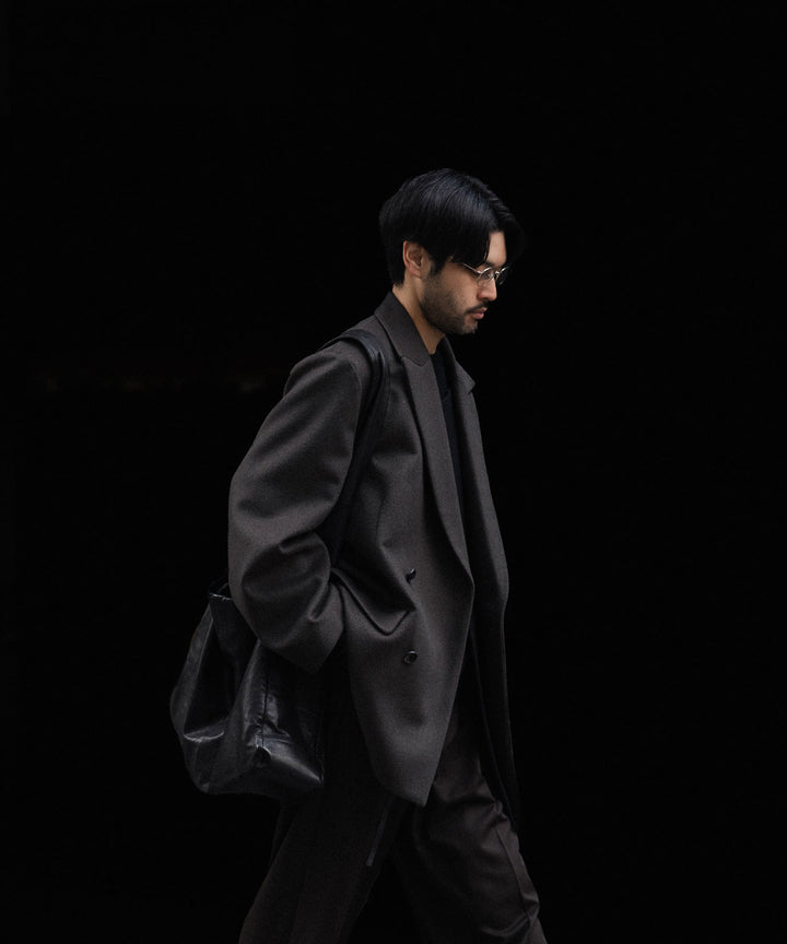 ssstein-シュタインのOVERSIZED DOUBLE LAPELED JACKETのGREY KHAKI公式通販サイトはsession福岡セレクトショップ
