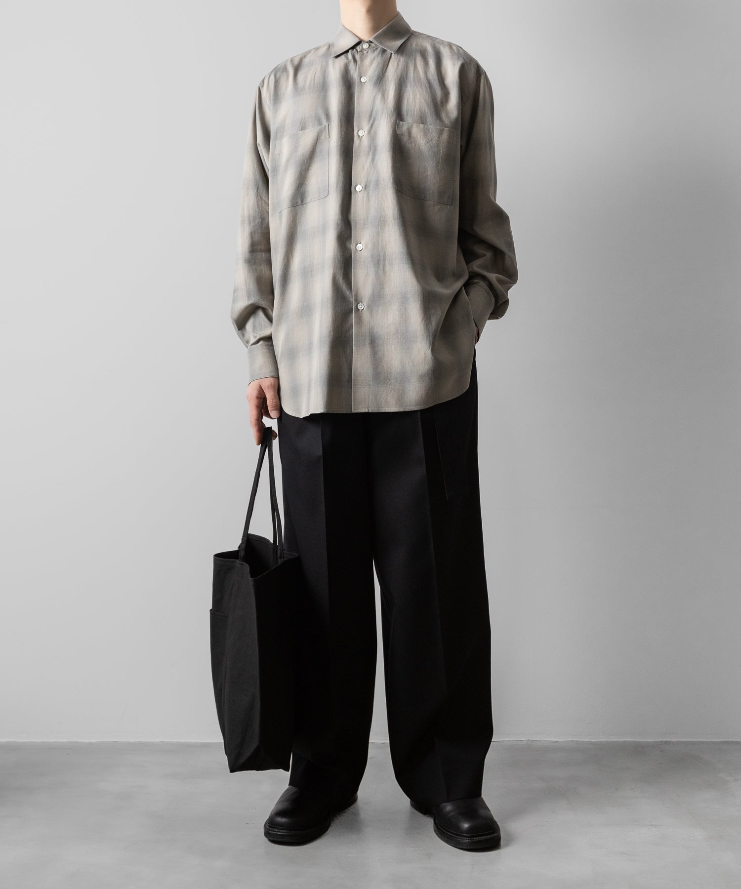 ssstein(シュタイン)のBELTED WIDE TROUSERS - BLACKの公式通販サイトsession福岡セレクトショップ