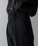 画像をギャラリービューアに読み込む, ANTHEM Aアンセムエー のSPONGY TWILL SLIM STRETCH PANTS - BLACKの公式通販サイトsession福岡セレクトショップ
