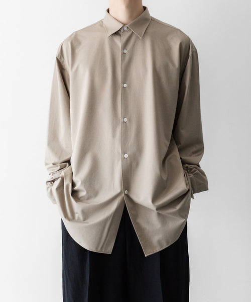 KANEMASA PHIL.】46G MODEST SHIRT - BEIGE | 公式通販サイト session