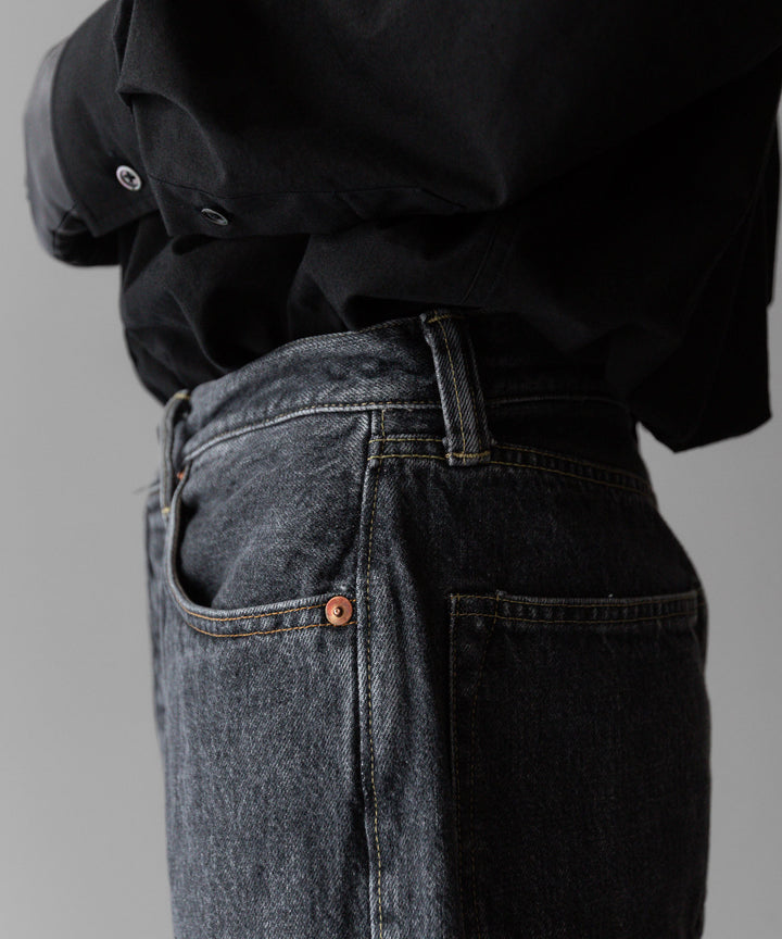 【INTÉRIM】インテリムの大戦モデルジーンズ VINTAGE WWII 1943 HEAVY KIBATA SHUTTLE DENIM JEANS - U.BLACK 公式通販サイトsession福岡セレクトショップ