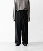 画像をギャラリービューアに読み込む, ANTHEM A-アンセムエーのWASHABLE WOOL NO-BRAINER PANTSのBLACK
