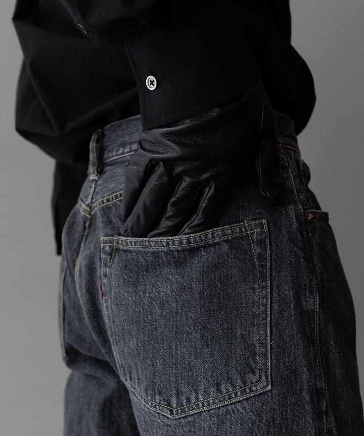 【INTÉRIM】インテリムの大戦モデルジーンズ VINTAGE WWII 1943 HEAVY KIBATA SHUTTLE DENIM JEANS - U.BLACK 公式通販サイトsession福岡セレクトショップ
