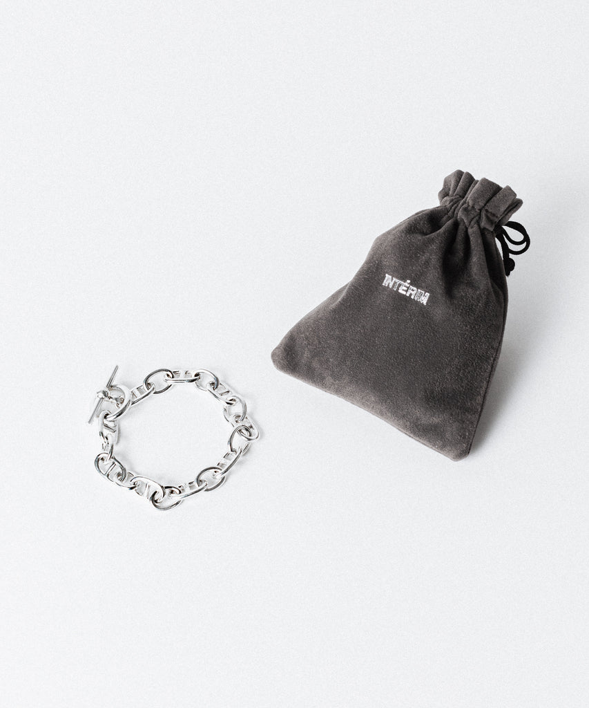 INTÉRIM/インテリム】TAXCO SILVER ROUND ANCHOR BRACELET - SILVER INTÉRIM/インテリム】TAXCO SILVER ROUND ANCHOR BRACELET - SILVER