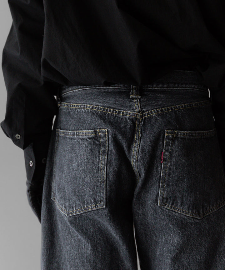 【INTÉRIM】インテリムの大戦モデルジーンズ VINTAGE WWII 1943 HEAVY KIBATA SHUTTLE DENIM JEANS - U.BLACK 公式通販サイトsession福岡セレクトショップ