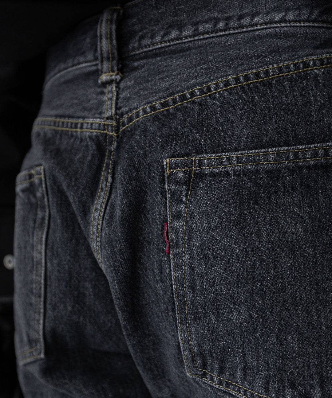 【INTÉRIM】インテリムの大戦モデルジーンズ VINTAGE WWII 1943 HEAVY KIBATA SHUTTLE DENIM JEANS - U.BLACK 公式通販サイトsession福岡セレクトショップ