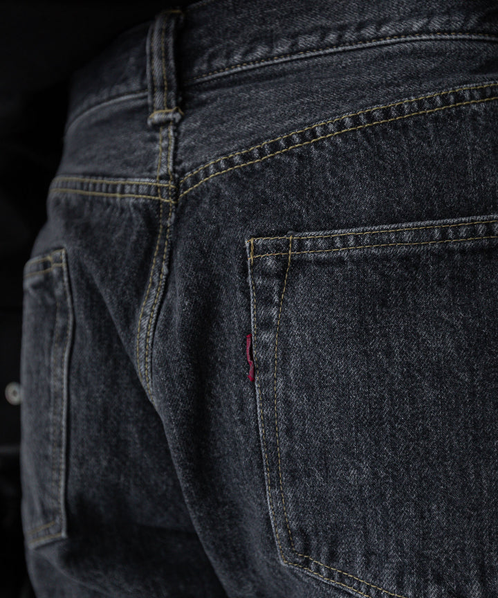 【INTÉRIM】インテリムの大戦モデルジーンズ VINTAGE WWII 1943 HEAVY KIBATA SHUTTLE DENIM JEANS - U.BLACK 公式通販サイトsession福岡セレクトショップ