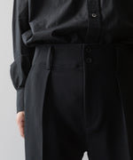 画像をギャラリービューアに読み込む, ANTHEM Aアンセムエー のSPONGY TWILL SLIM STRETCH PANTS - BLACKの公式通販サイトsession福岡セレクトショップ
