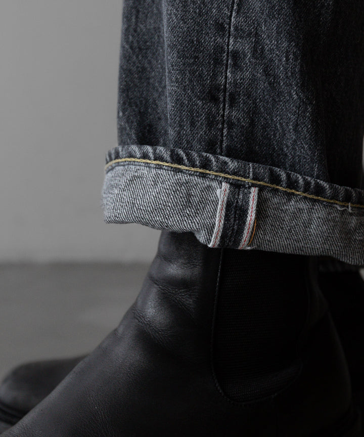 【INTÉRIM】インテリムの大戦モデルジーンズ VINTAGE WWII 1943 HEAVY KIBATA SHUTTLE DENIM JEANS - U.BLACK 公式通販サイトsession福岡セレクトショップ