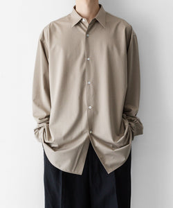 KANEMASA PHIL.】46G MODEST SHIRT - BEIGE | 公式通販サイト session
