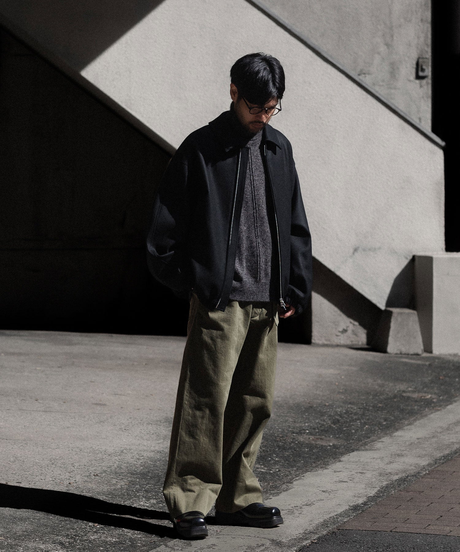 【INTÉRIM】FRAME FRANCE PARISIAN CLEAR GLASSES - BLACK