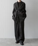 画像をギャラリービューアに読み込む, ssstein(シュタイン)の24AWコレクション OVERSIZED SINGLE BREASTED LONG JACKET - DARK CHARCOAL 公式通販サイトsession福岡セレクトショップ
